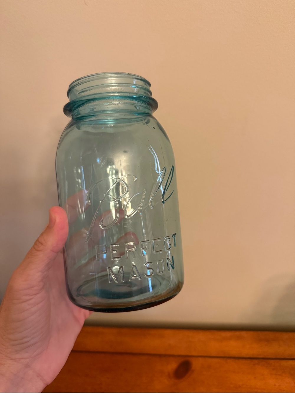 Vintage Ball Perfect Mason Jar Number 7